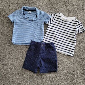 Lot of Janie & Jack Shirts / Shorts Size 6-12 Months